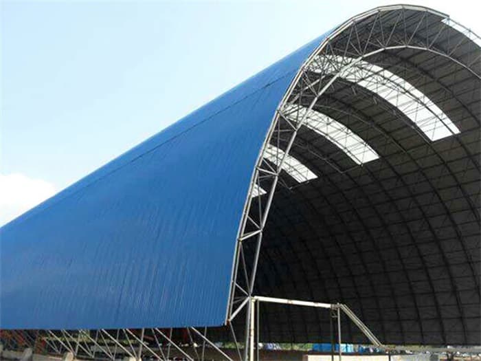 东台加油站网架安装